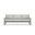 Alto Sofa In Cast Silver and Slate