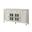 Alvise 3 Drawer Sideboard In White