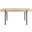 Alyssa Canyon Grey Rustic Midcentury Wood Dining Table