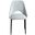 Amalfi Modern Fabric Dining Chair In Coconut White