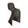 Amalfi Woven Rattan Outdoor S-Shaped Barstool In Black