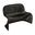 Amalfi Woven Rattan Outdoor S-Shaped Bench In Black