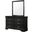 Amalia Dresser Mirror In Black