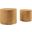 Amani Round Nesting Coffee Tables Set of 2 In Natural