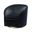 Amarante Swivel Chair In Black