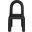 Amari Vegan Leather Dining Chair Set of 2 In Black