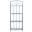 Amaris Wrought Iron 4 Tier Outdoor Bakers Rack in Antique Blue