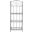 Amaris Wrought Iron 4 Tier Outdoor Bakers Rack in Antique Green