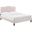 Amber Full Platform Bed In Pink MOD-6783-PNK