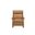 Amber Push Thru The Arms Recliner In Brandy