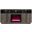 Ambrose 70 Inch Fireplace TV Stand Console with Heater In Gray Walnut