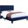 Amelia California King Upholstered Bed In Navy