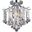 Amelia Chrome Flush Mount LD8200F12C
