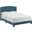 Amelia Sea Blue Full Performance Velvet Bed