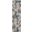 American Manor 2'2" x 7'6" Indoor Rug In Ivory Blue