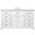 Americana 60 Inch Single Bathroom Vanity In White