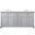 Americana 72 Inch Double Bathroom Vanity In Grey