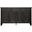 Americana Farmhouse Hall Buffet In Black