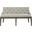 Americana Farmhouse Upholstered Shelter Dining Bench