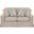 Americana Linen Box Cushion Slipcovered Loveseat