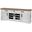 Americana Modern Cotton 76 Inch TV Console