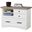 Americana Modern Cotton Functional File Cabinet With Power Center