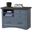 Americana Modern Denim Functional File Cabinet With Power Center