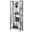 Americana Modern Dove Etagere Bookcase