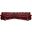 Americana Upholstered Convertible Sectional with Storage In Burgundy