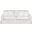 Americana White Box Cushion Slipcovered Sofa