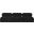 Ames Boucle Fabric 3 Piece Modular Sofa In Black