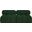 Ames Boucle Fabric 2 Seater Modular Sofa In Green