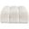 Ames Boucle Fabric Ottoman In Cream