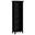 Amherst 24 Inch Solid Wood 5 Shelf Bookcase In Black
