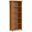 Amherst 30 Inch Solid Wood 5 Shelf Bookcase In Light Golden Brown