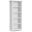 Amherst 30 Inch Solid Wood 5 Shelf Bookcase In White