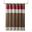 Amherst Faux Silk Shower Curtain In Red
