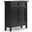 Amherst Solid Wood Entryway Storage Cabinet In Hickory Brown