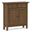 Amherst Solid Wood Entryway Storage Cabinet In Rusted Natural Aged Brown