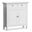 Amherst Solid Wood Entryway Storage Cabinet In White