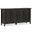 Amherst Solid Wood Wide 4 Door Storage Cabinet In Hickory Brown