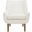 Amina Accent Chair in Cream