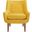 Amina Accent Chair in Gold