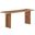 Amistad 46 Inch Wood Bench In Walnut