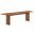 Amistad 72 Inch Wood Bench In Walnut