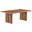 Amistad Wood Coffee Table In Walnut