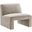 Amita Chenille Upholstered Accent Chair In Khaki