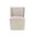 Amita Wheeled Dining Chair In Prosecco