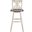 Amsonia Distressed Gray And White Swivel Pub Height Chair Set Of 2
