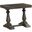 Amy 27 Inch Transitional Wood End Table In Dove Gray